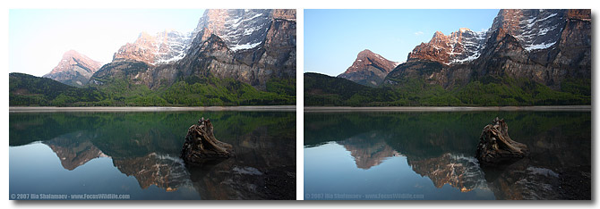 ND Grad Filter example