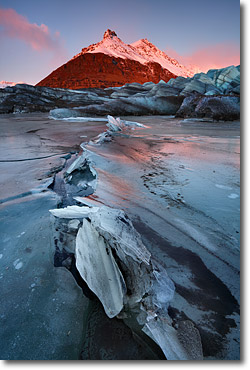 At the feet of the Glacier