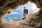 Dead Sea Coastal Salt Cave