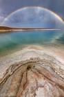 Rainbow at the Dead Sea