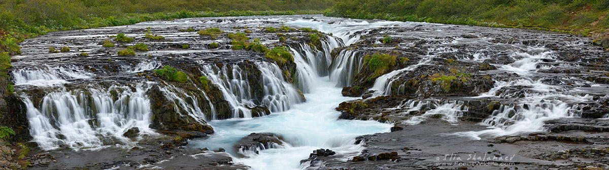 Bruarfoss Waterfall